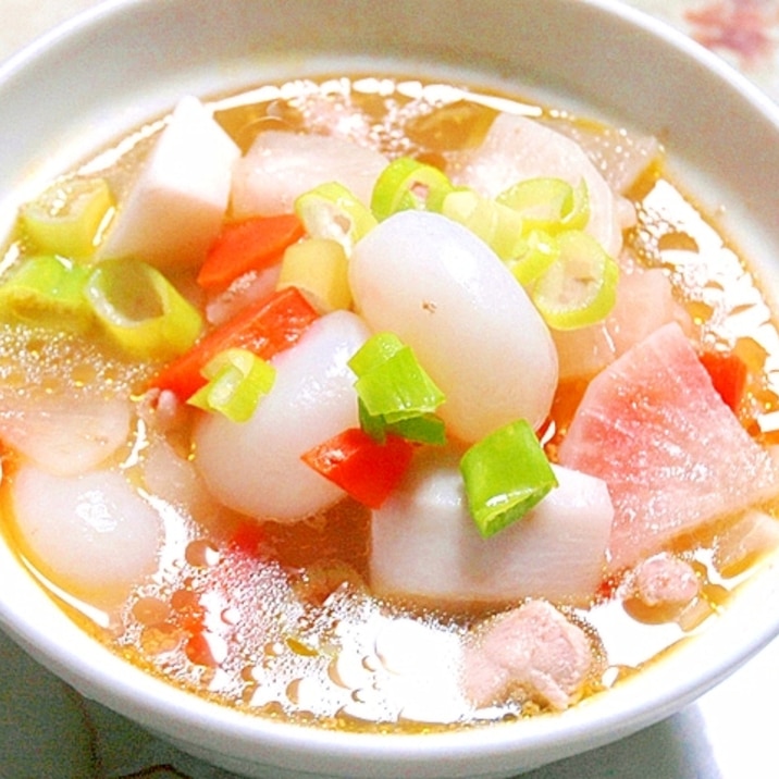 野菜たっぷり 簡単 里芋と鶏もも肉のけんちん汁 レシピ 作り方 By Torezu 楽天レシピ